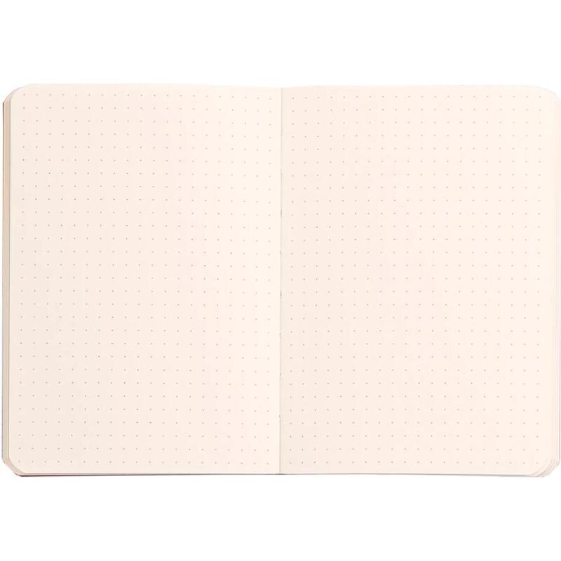 Rhodiarama carnet souple A6 144 pages papier ivoire 90 g fermeture élastique