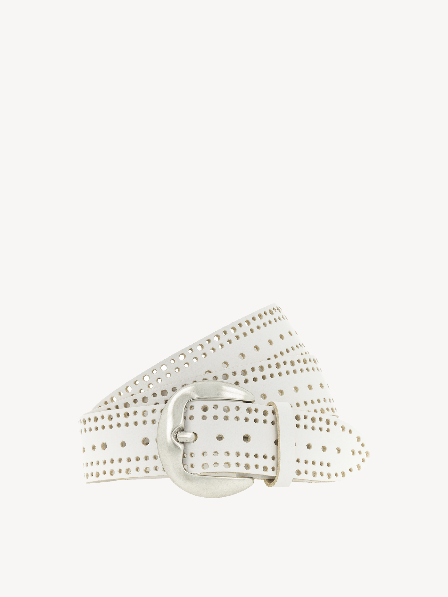 Leren Riem - wit