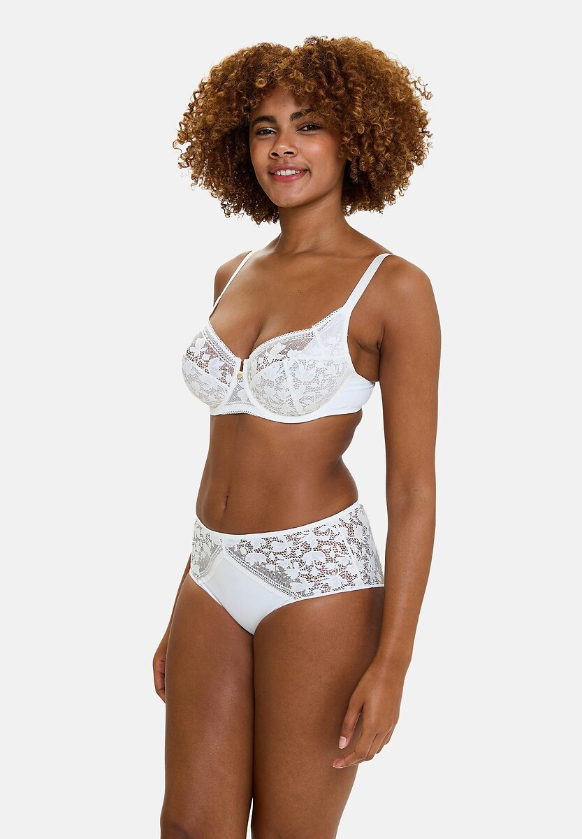 SANS COMPLEXE<br>Suzie renda e combinação de microfibra