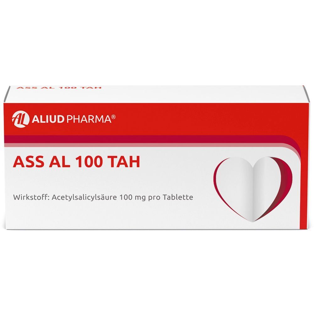 ASS AL 100 TAH bei erhöhtem Herzinfarkt- und Schlaganfallrisiko