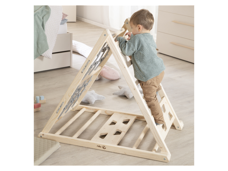 Houten klimrek
