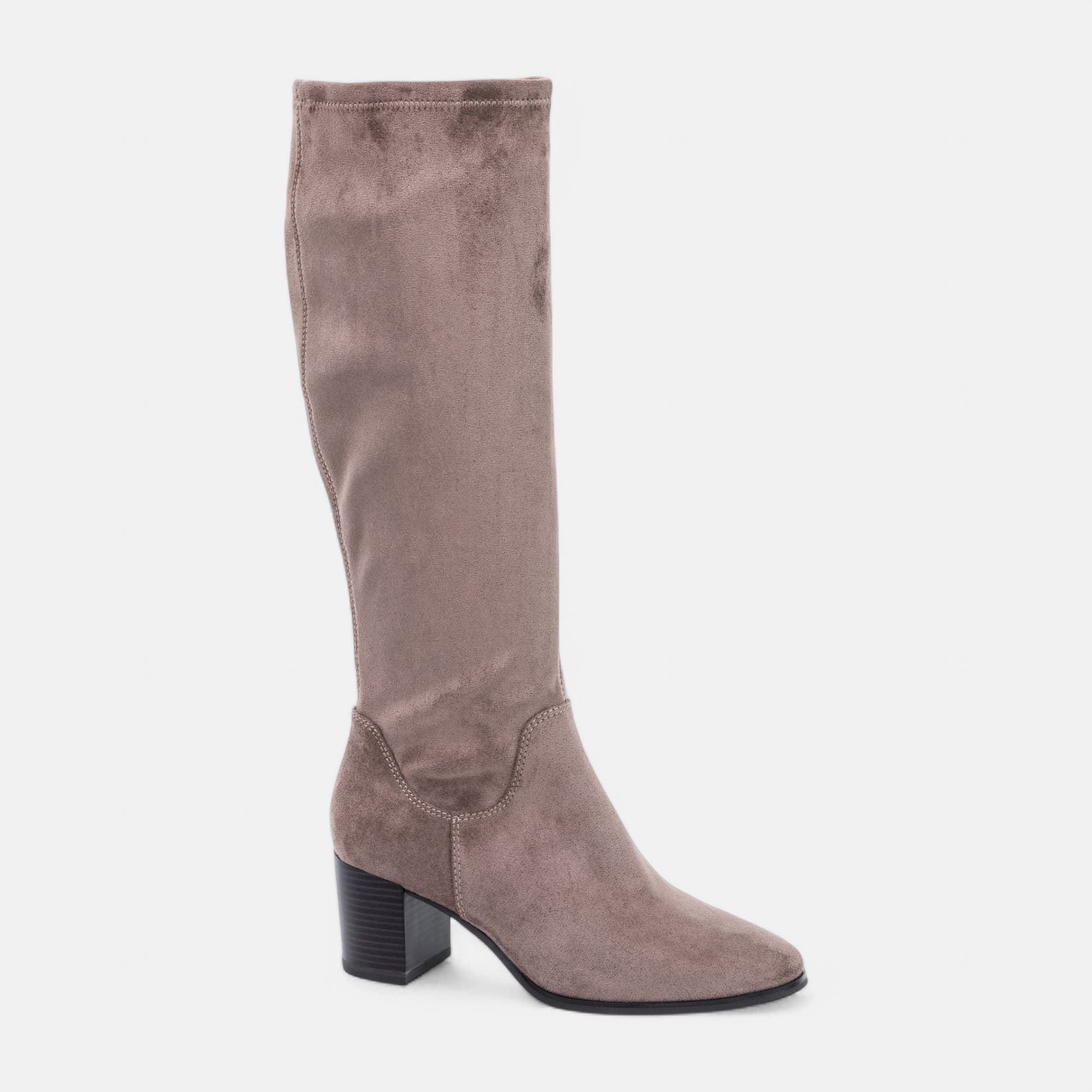 Bottes à talon Femme taupe