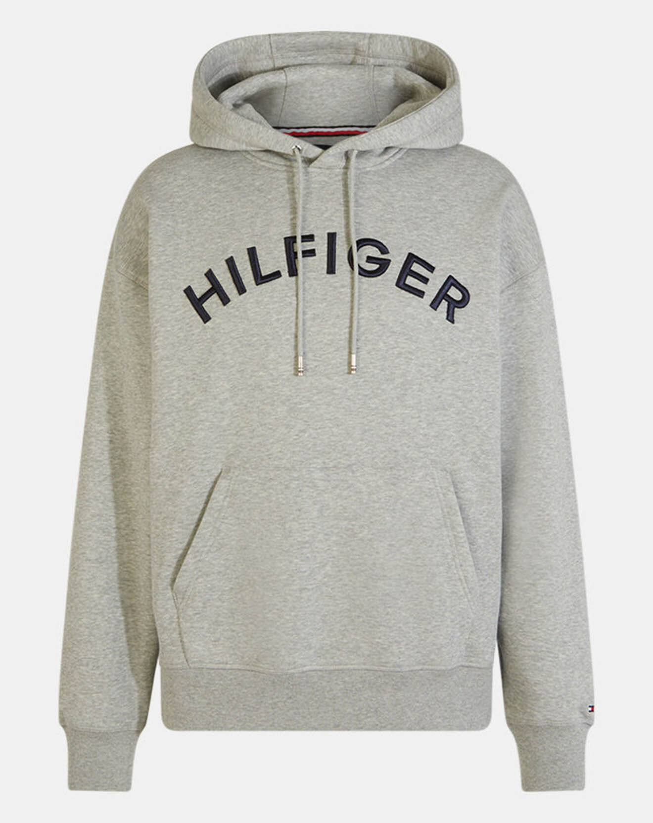 Tommy Hilfiger Sweat à capuche Arched gris clair