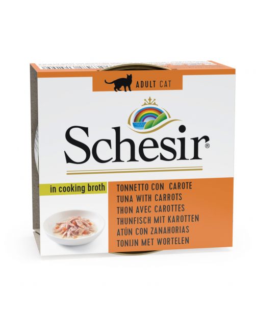 Schesir Kat Bouillon 70 g - Kattenvoer