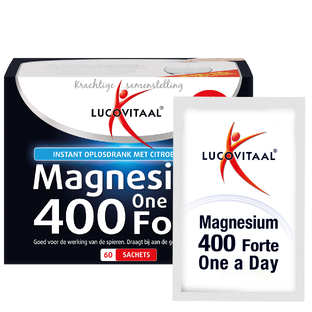 Lucovitaal Magnesium Citraat 400 Forte Poeder 60ST