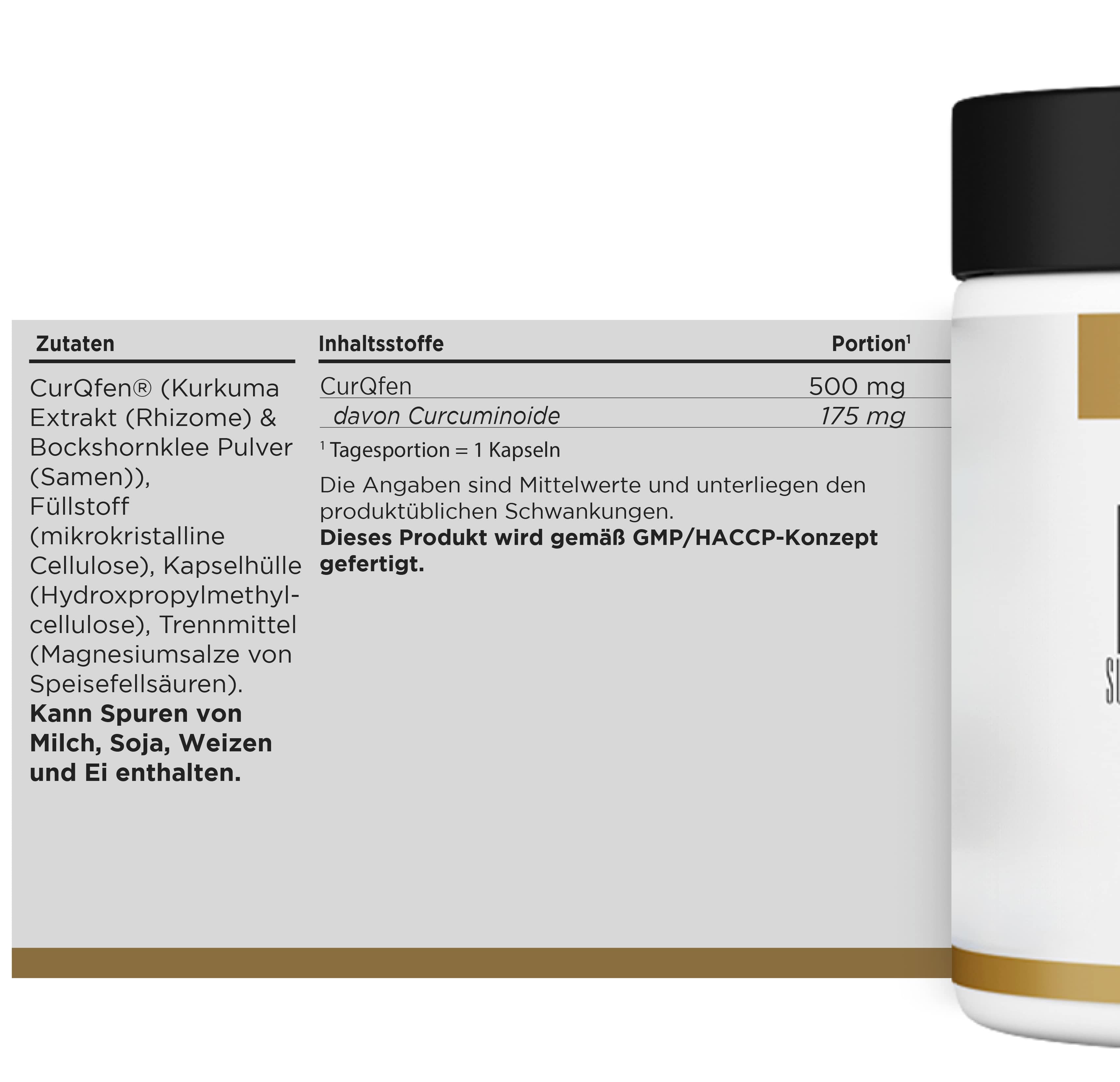 HBN Supplements - Curcumin+