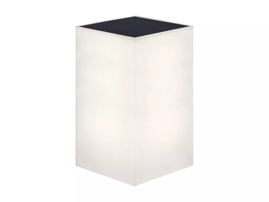 Applique murale recharge solaire Wally 18 x 18 x 18 cm