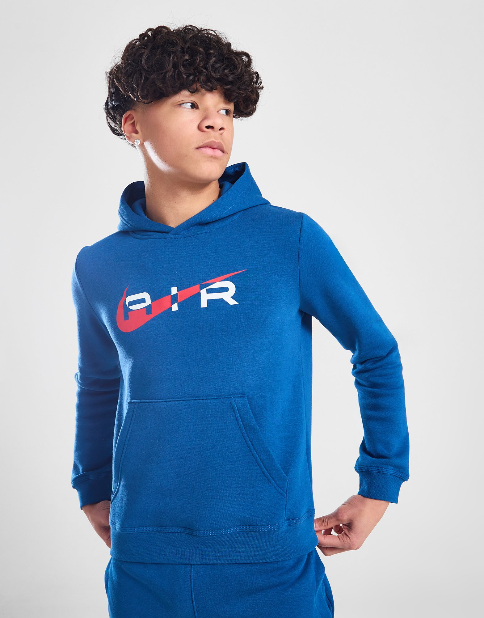 Nike Air Swoosh Fleece Hoodie Junior