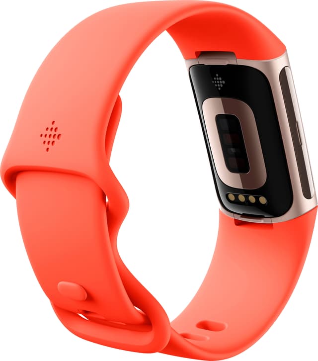 Fitbit Charge 6 aktivitetsmåler (guld/orange)