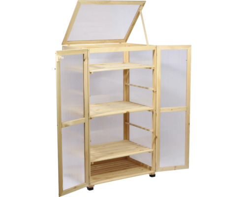 dobar Dome grote propagatiekast 56 x 52 x 110 cm natuurlijk