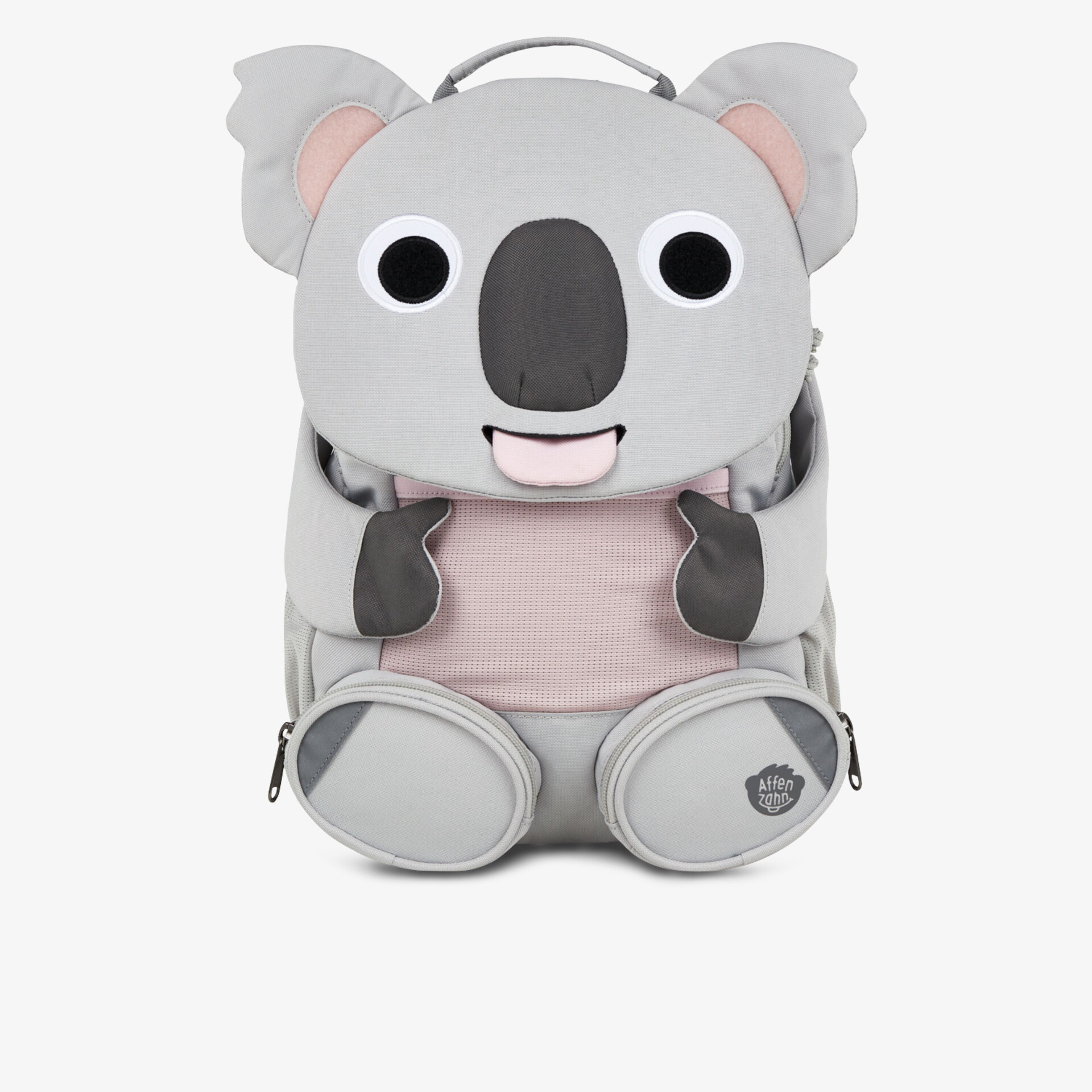 Affenzahn Kinder Rucksack grau