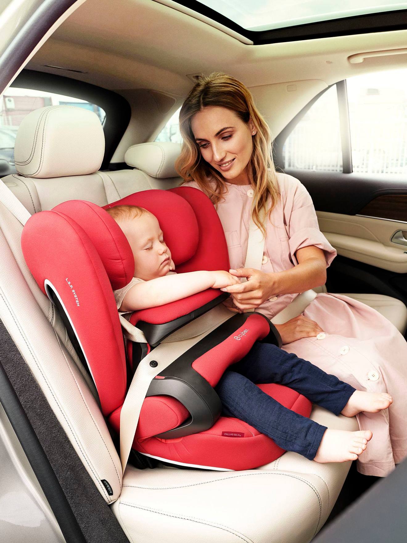 Cadeira auto conversível CYBEX Silver Pallas B2-Fix Isofix Grupo 1/2/3, preta
