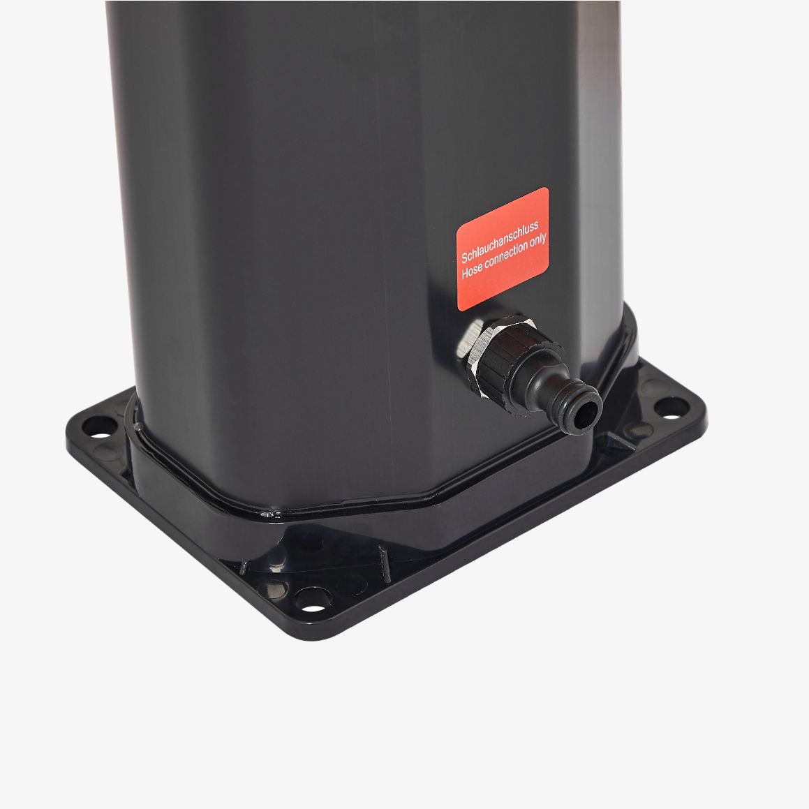 Solardusche 35L Schwarz golden