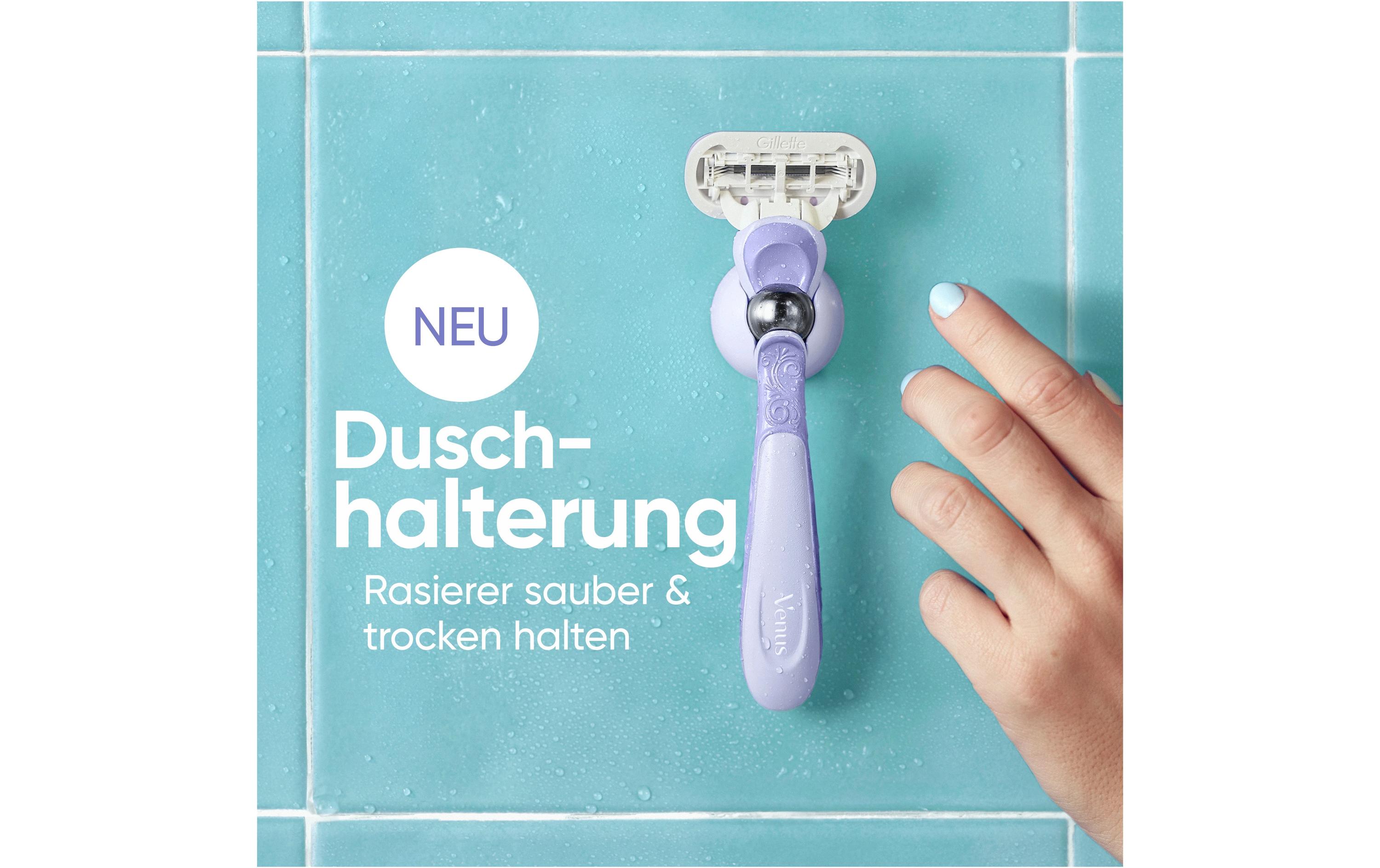 Rasierklingen Extra Smooth Swirl 8 StückErsatzklingen für Damen mit schwenkbarem Handstück und Duschhalterung