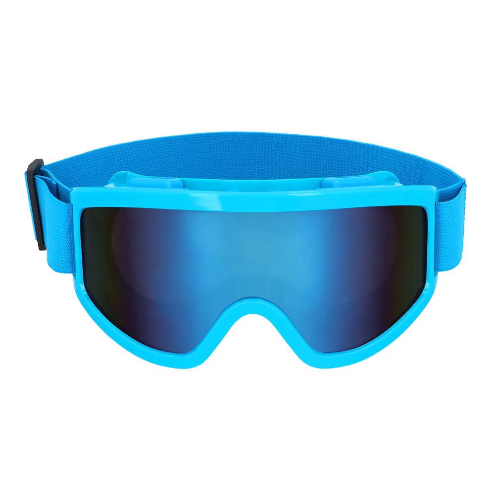 Blauwe Skibril