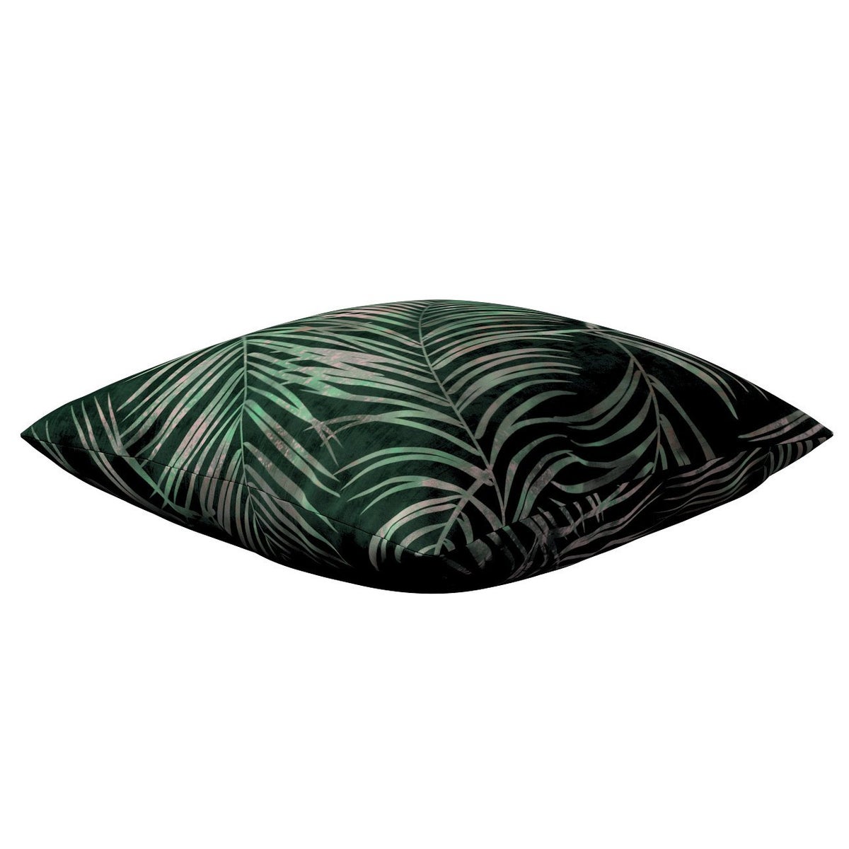 Kussensloop in fluweelgroen, 43x43cm