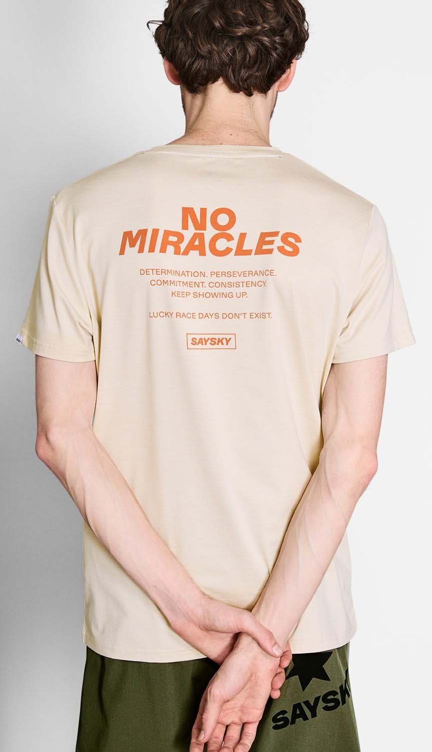 Statement Pace T-Shirt Unisex Beige Melange