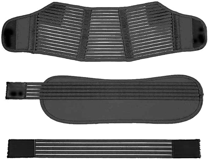 Elastischer Schwangerschafts Stützgurt Bauch Band Taillen Stütze - Schwarz