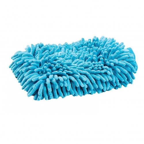 Pano de microfibra azul para cavalos