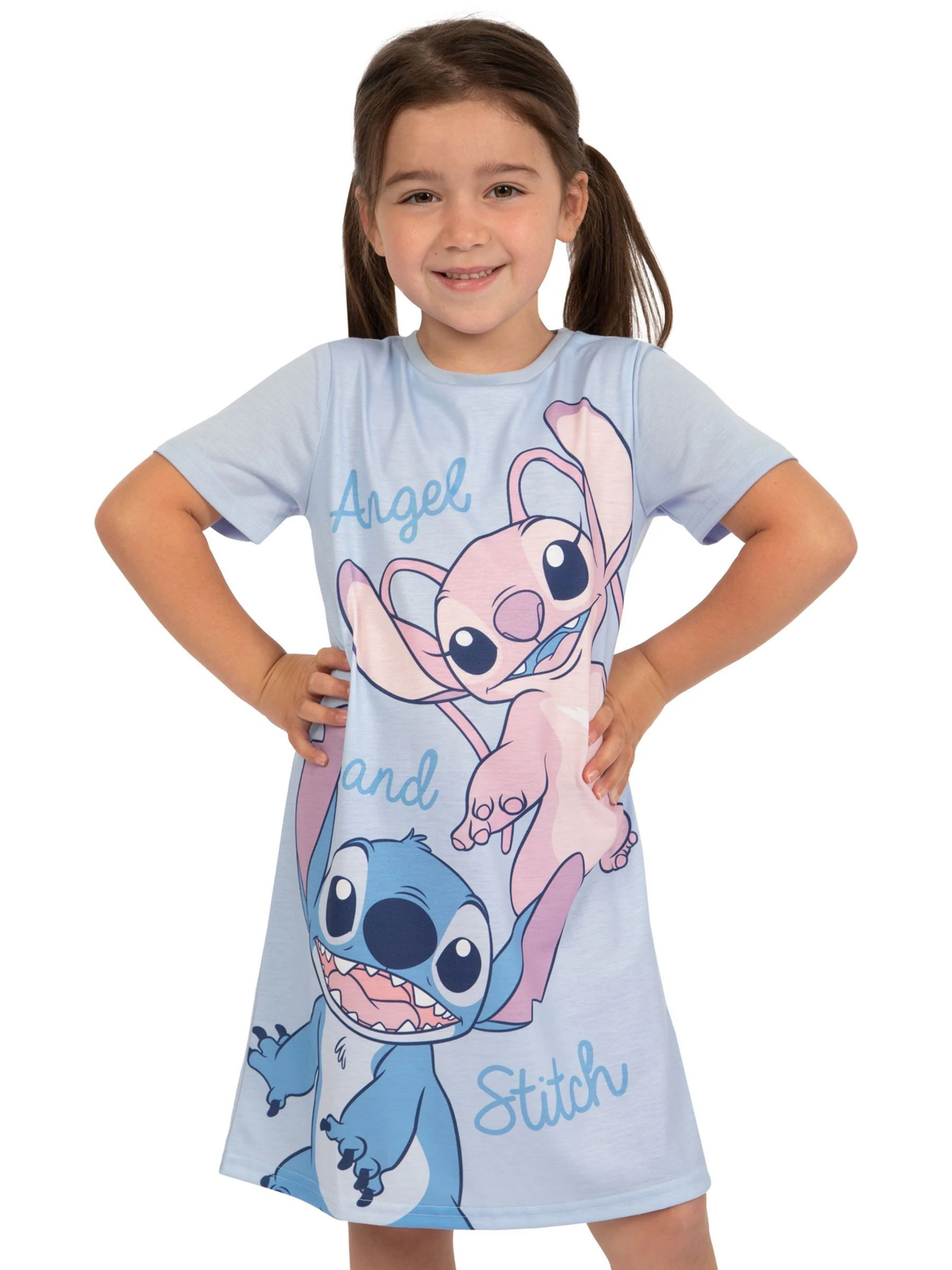Disney nachthemd met Lilo and Stitch-figuurtje