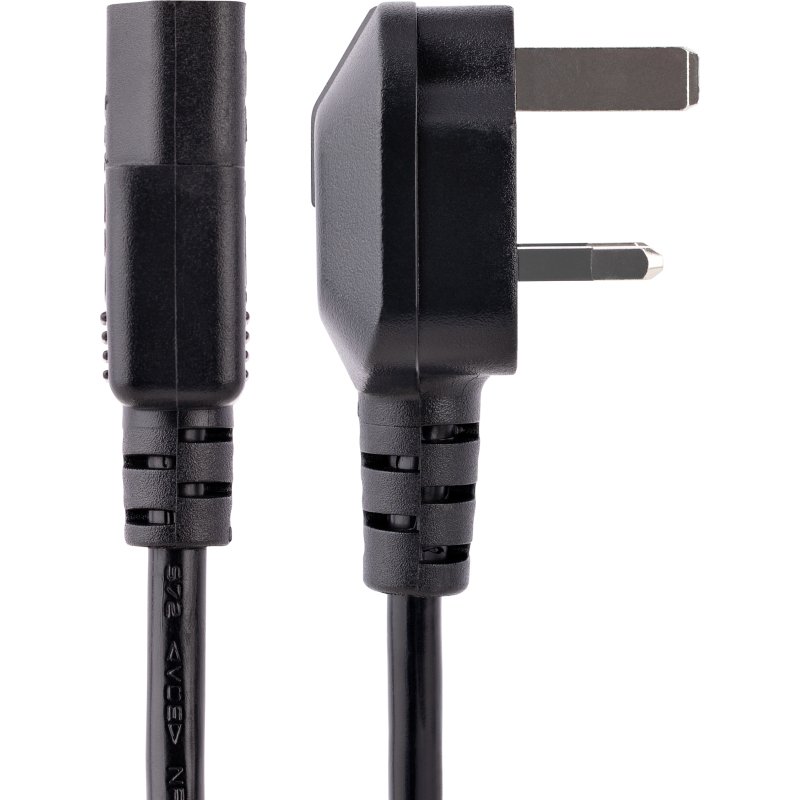 StarTech.com Câble d'Alimentation PC 3 m- Prise de Secteur UK - IEC 320 C13 vers BS 1363