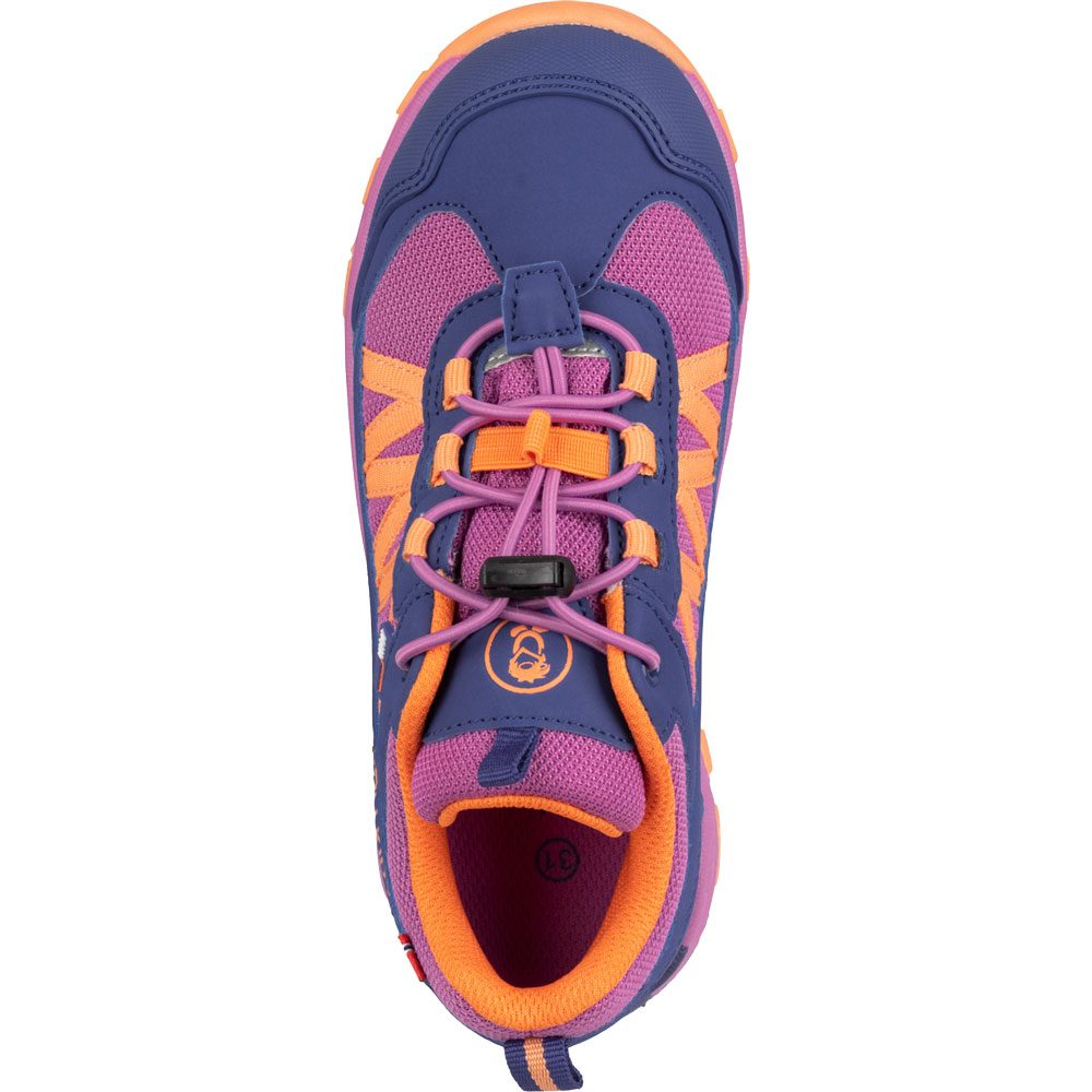 Trollkids Tronfjell Hiker Low Wanderhalbschuhe Kinder violet blue