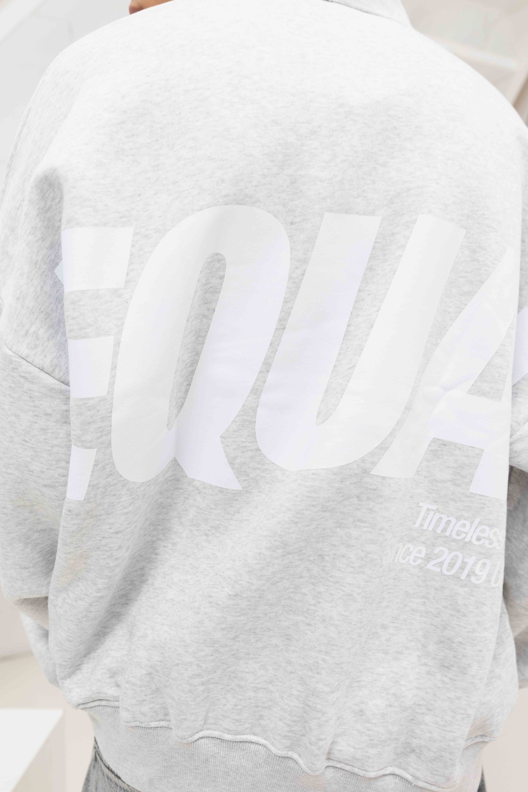 Equalité Elia Polo Sweater Heren Lichtgrijs