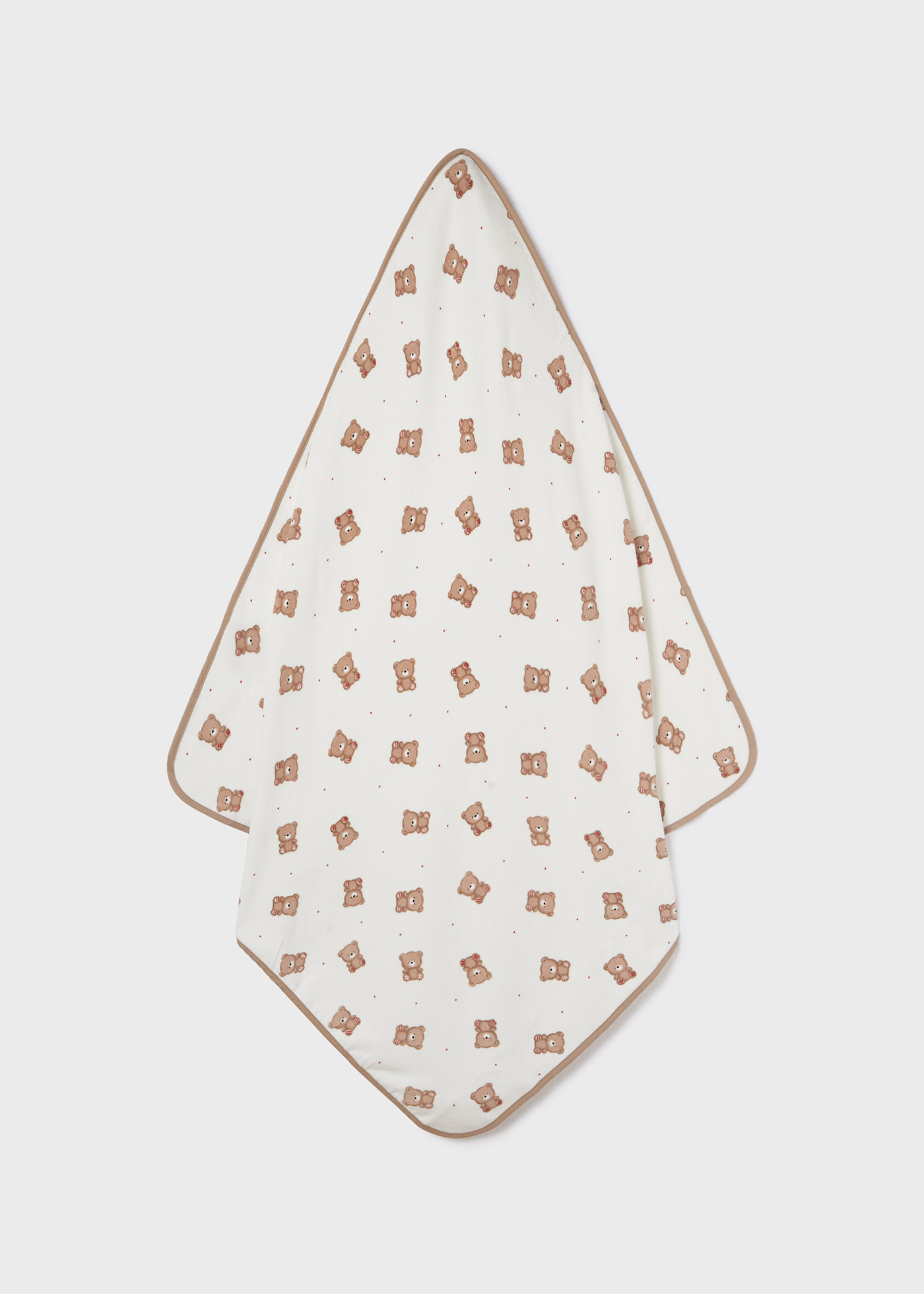 Toalha de algodão sustentável para recém-nascidos