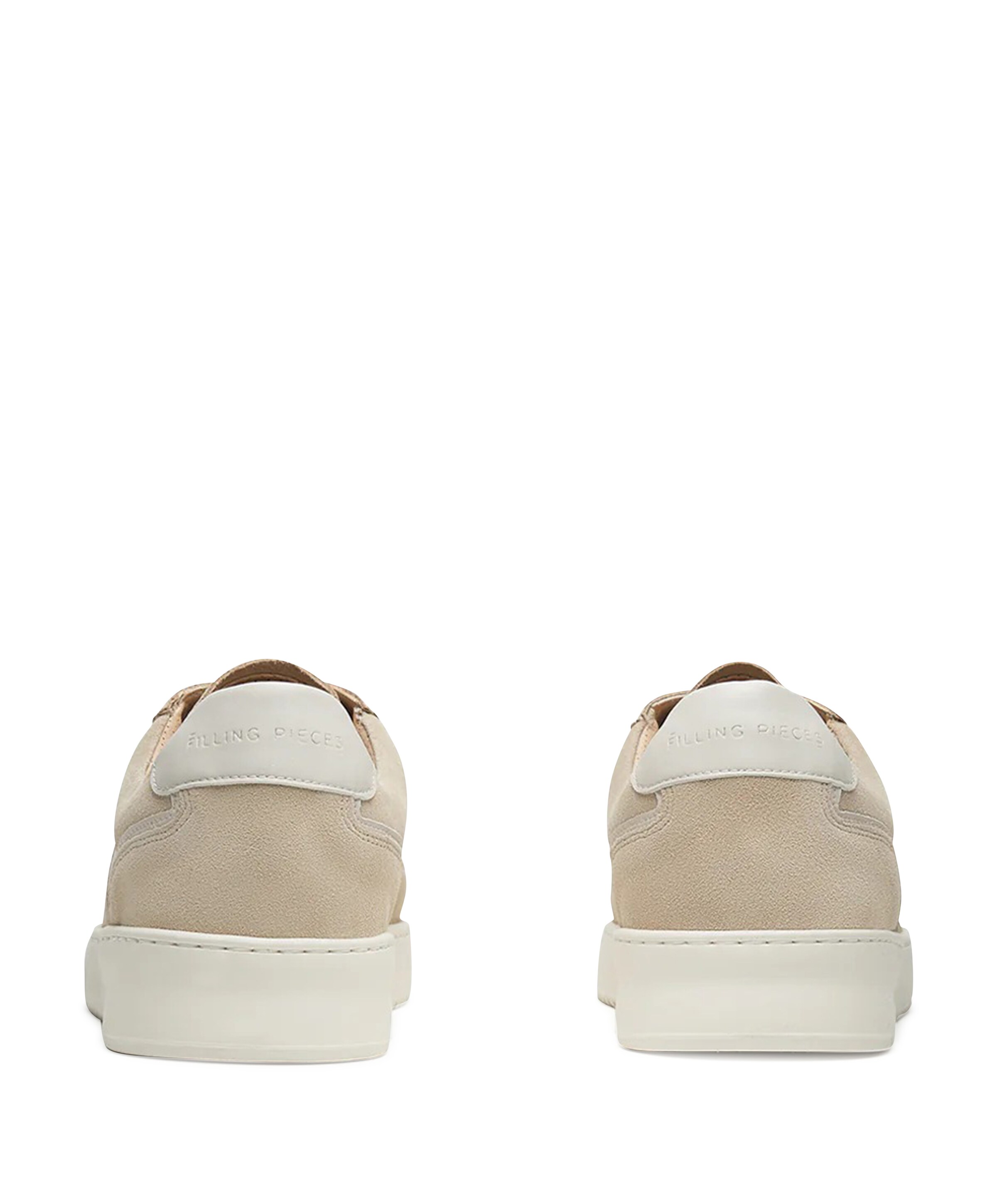 Filling Pieces Mondo Stack Suede heren sneakers beige