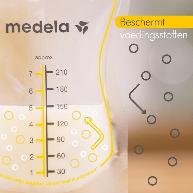 Medela Moedermelkbewaarzakjes met schenktuit 50 stuks