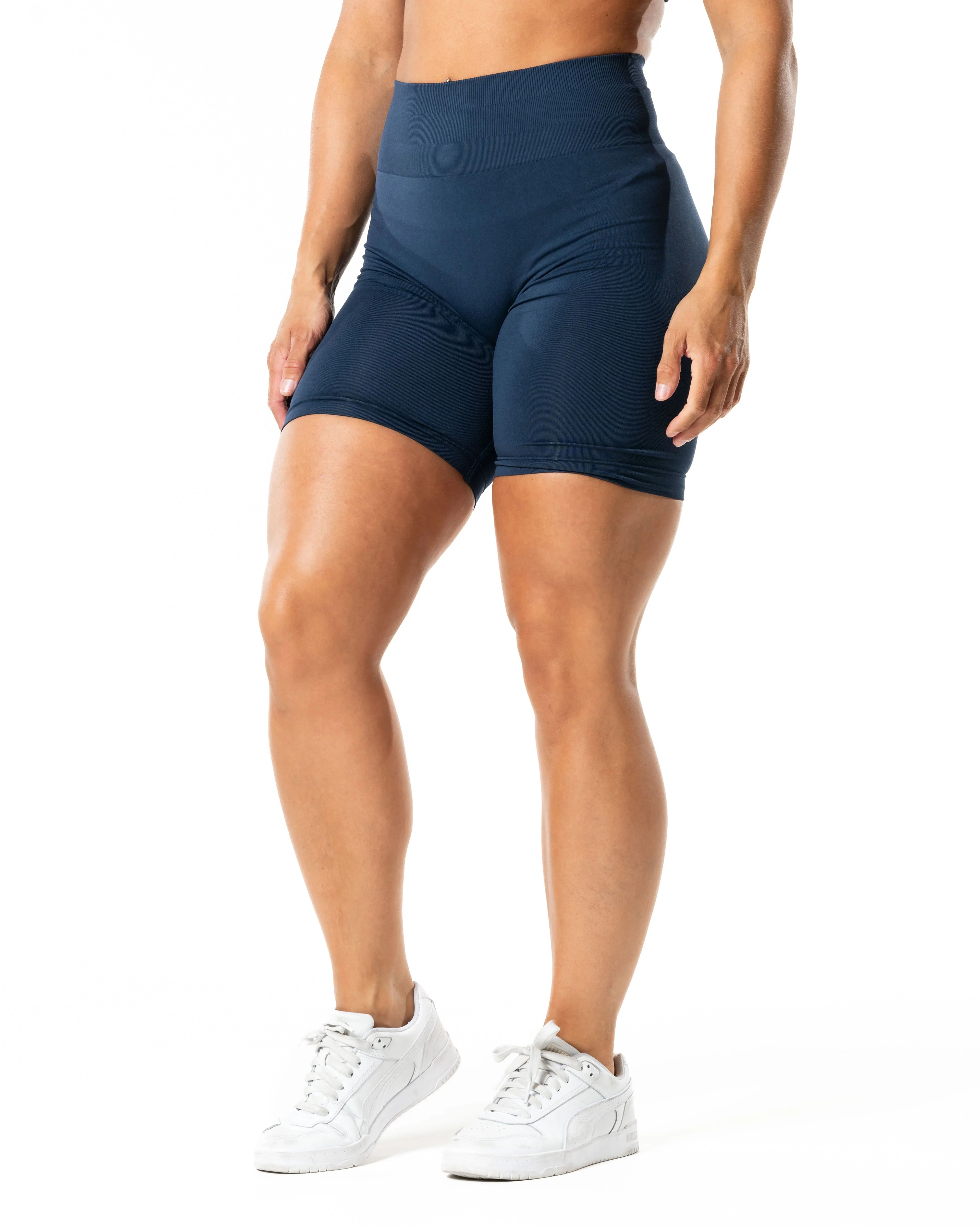 Relode Prime Scrunch Shorts Blue