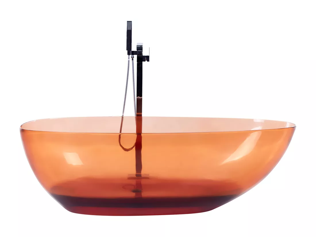Baignoire îlot rouge 169 x 78 cm BLANCARENA