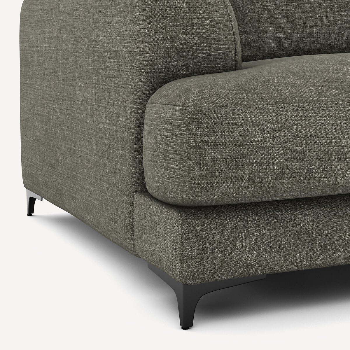 AM.PM<br>Sofá-cama de 4 lugares em linho de algodão, Marsile