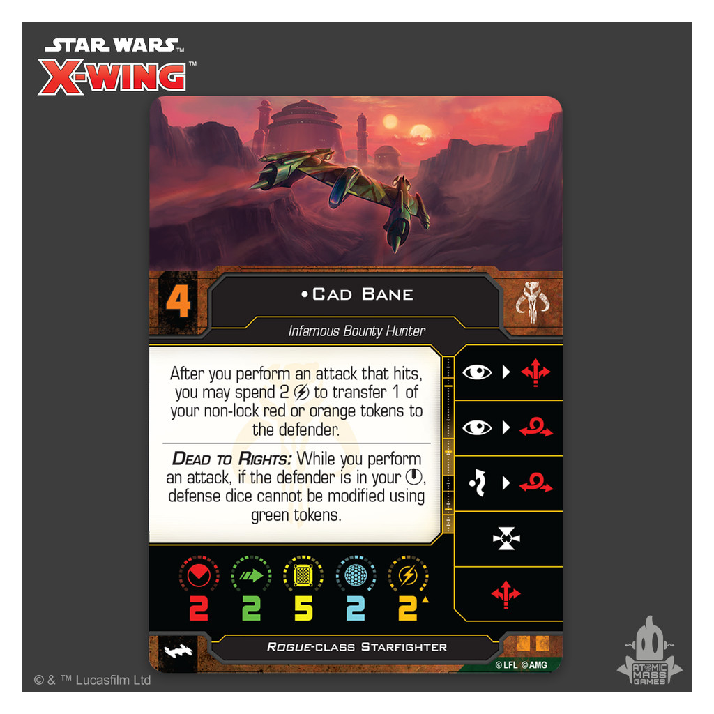 X-Wing 2.0 - Le Jeu de Figurines - Chasseur de Classe Rogue