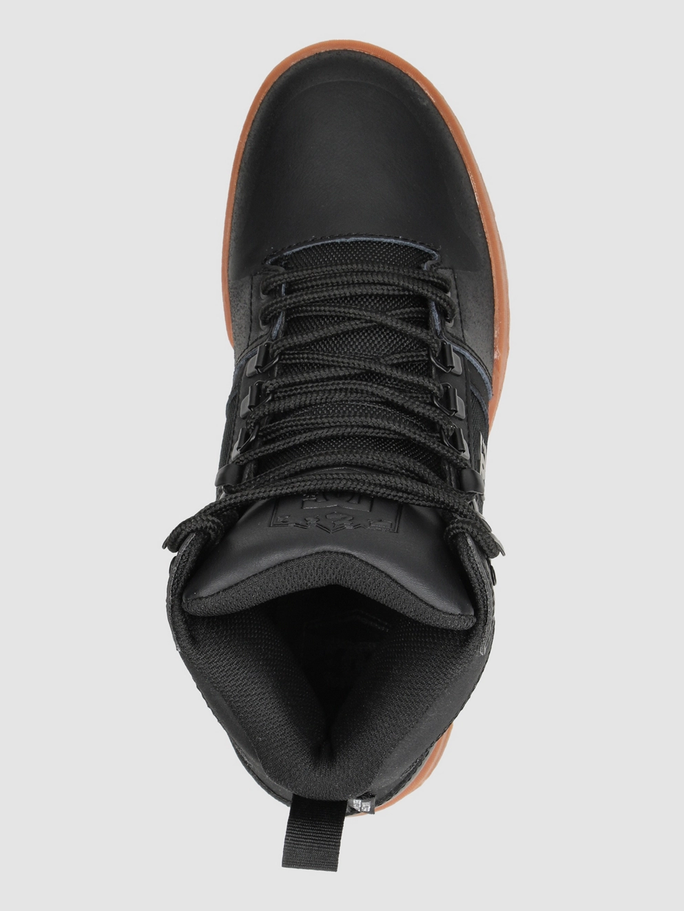 DC Pure High-Top WR Winter Shoes black/gum