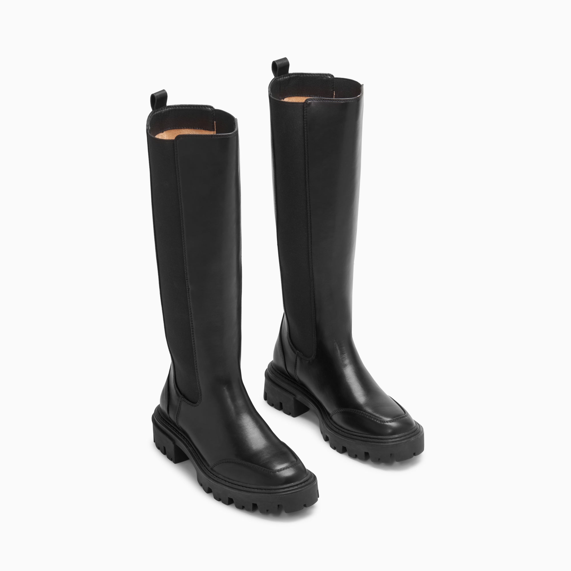 Bottes, Cuissardes-Bottes Becky noires à élastiques