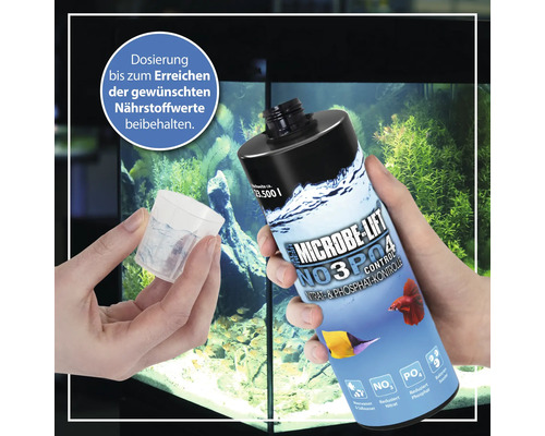 MICROBE-LIFT NO3PO4 Control waterconditioner voor nitraat- en fosfaatreductie, 5 L, voor zoet en zout water