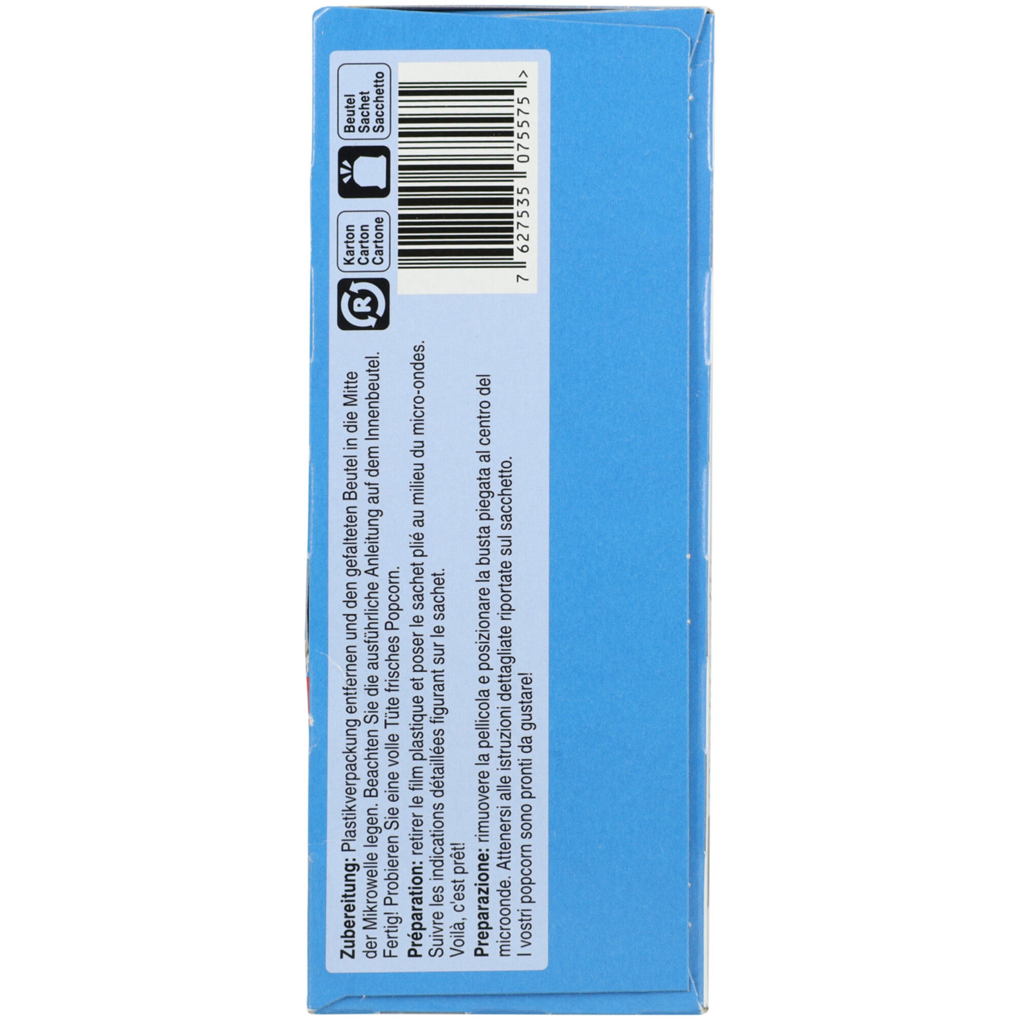 Popcorn gesalzen Microwelle 4x100g