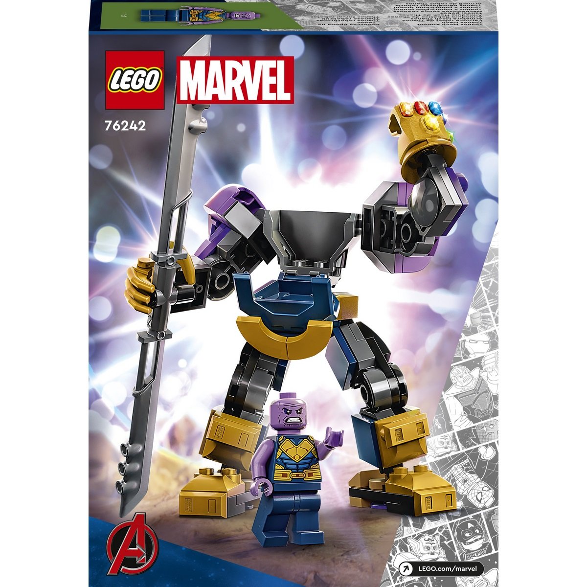 L'armure robot de Thanos Lego Marvel 76242