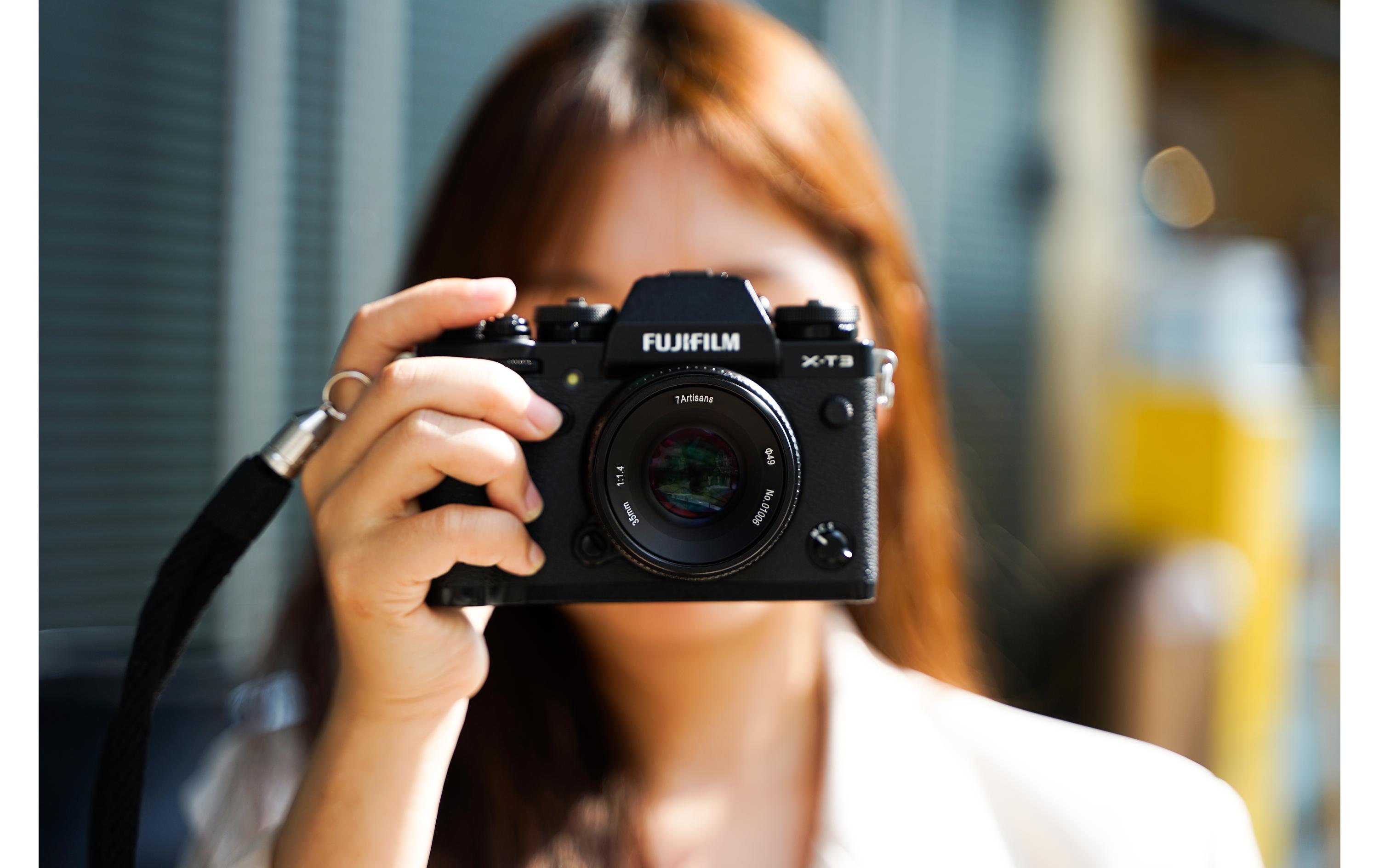 Festbrennweite 35mm F/1.4 – Fujifilm X-MountBeginner-Objektiv mit APS-C-Bildsensor