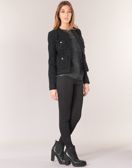 MICHAEL Michael Kors - FRAY TWD 4PKT JKT Negro / Plata