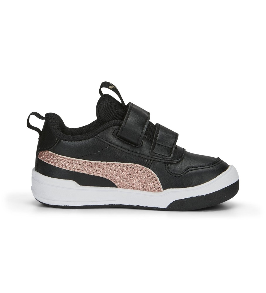 Tênis Puma Multiflex Glitz FS V preto