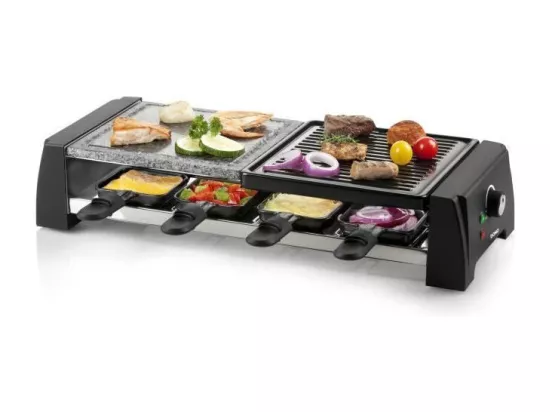 DOMO DO9190G Appareil a raclette 8 personnes - Noir