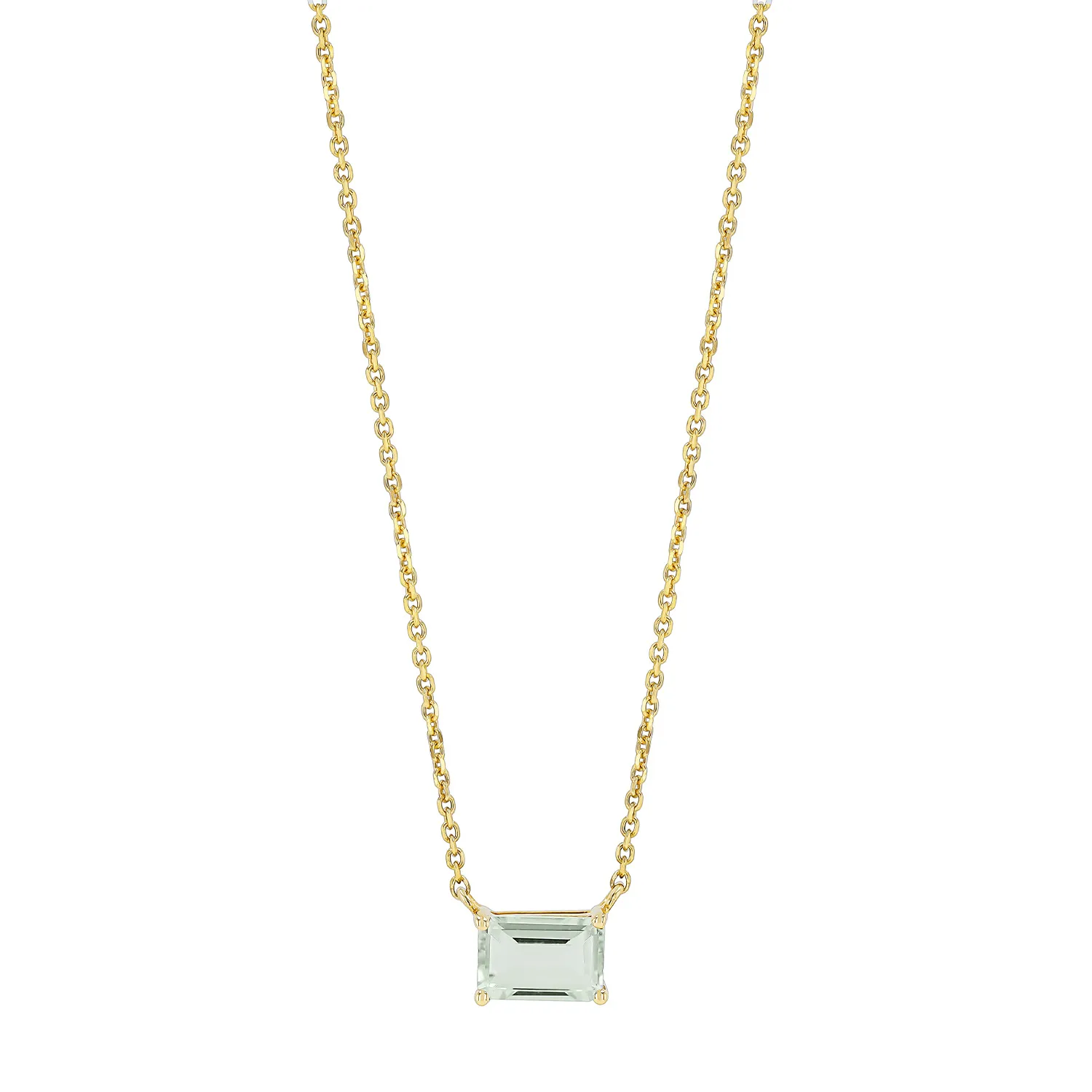 Suzanne Kalan Amethyst Emerald Halskæde 14 kt. Guld PN493-YGGAMY