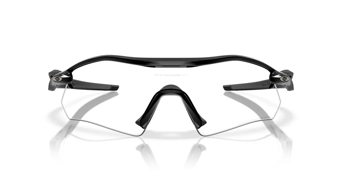 Oakley Radar Plate Polished Black / Clear Photo 50% Blk Ird