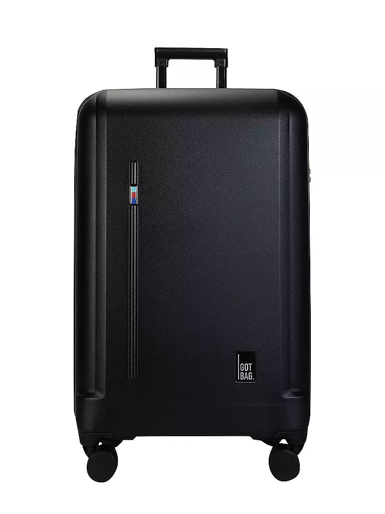 GOT BAG Trolley RE:SHELL CHECKED schwarz
