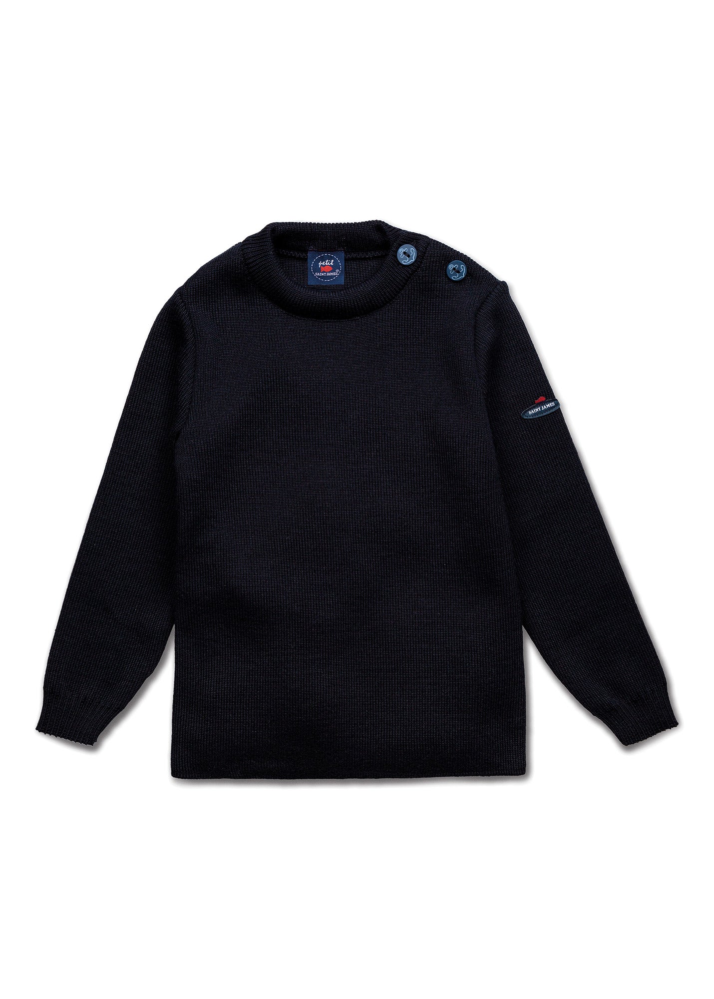 Pull marin uni bébé Moussaillon