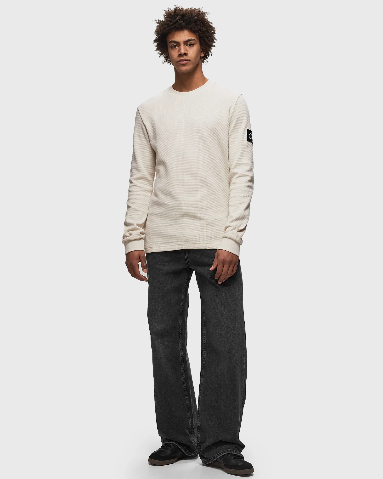 Calvin Klein Jeans BADGE WAFFLE LS TEE