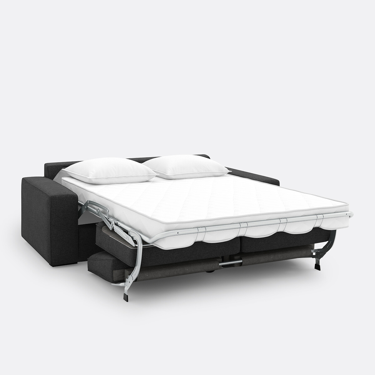 LA REDOUTE INTERIEURS<br>Sofá-cama em poliéster, espuma HR premium, Cecilia