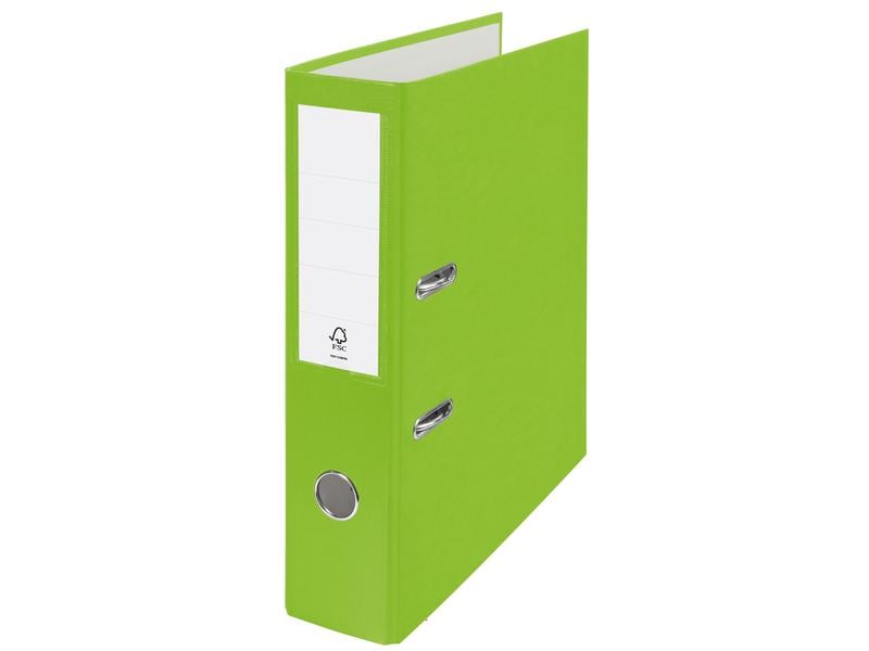 Esselte Ordner Swiss Edition ECO 7.5 cm, Hellgrün Büro Ordner im A4 Format